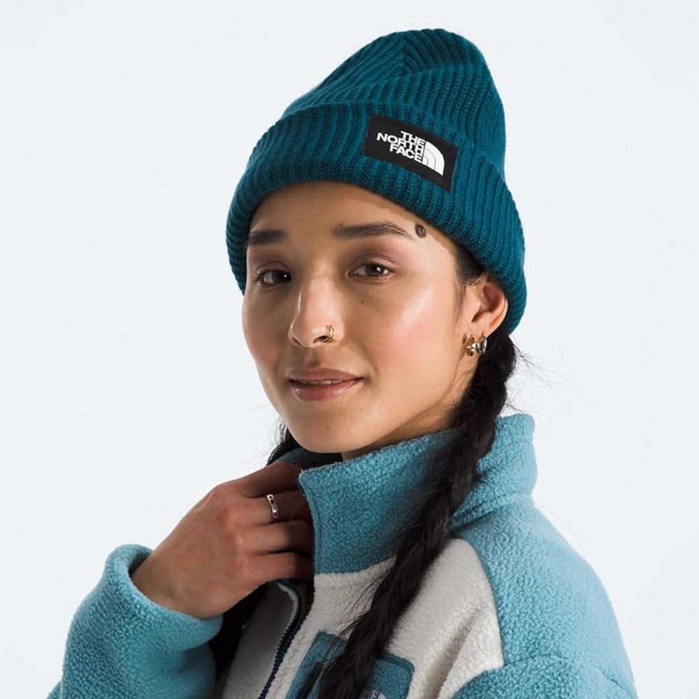 The North Face Teal Beanie
